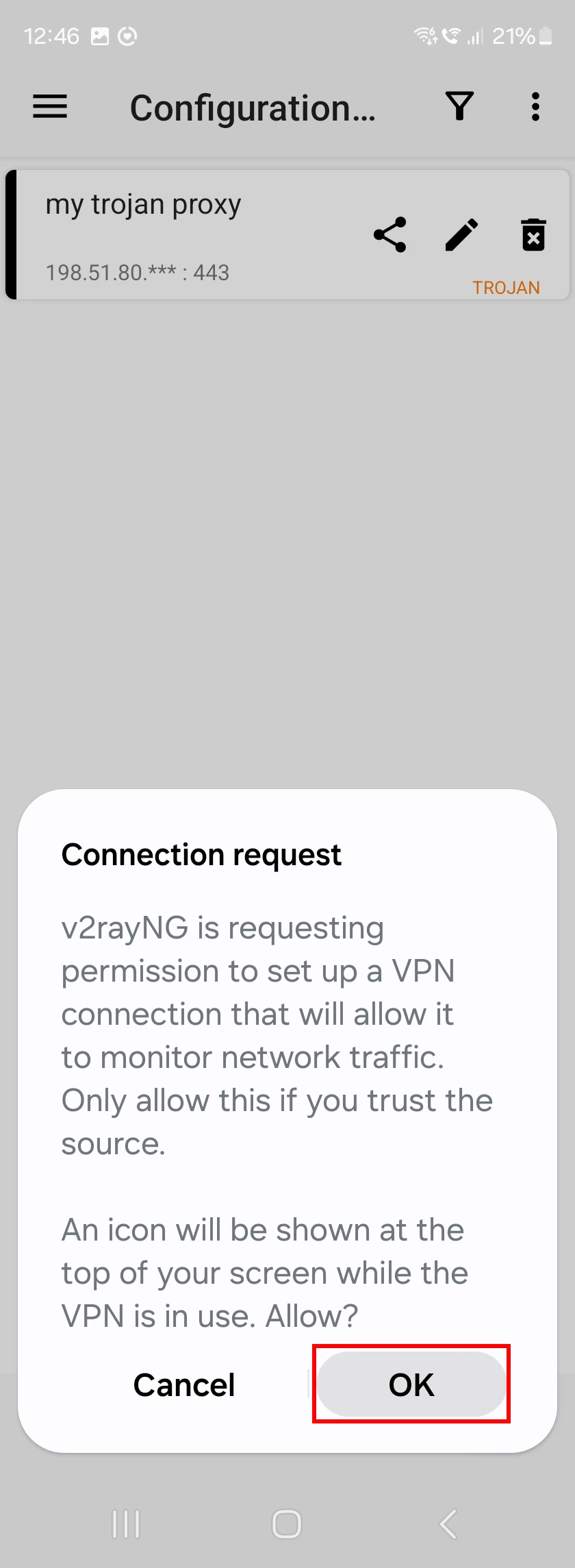 proxy-android-first-connect-allow-vpn