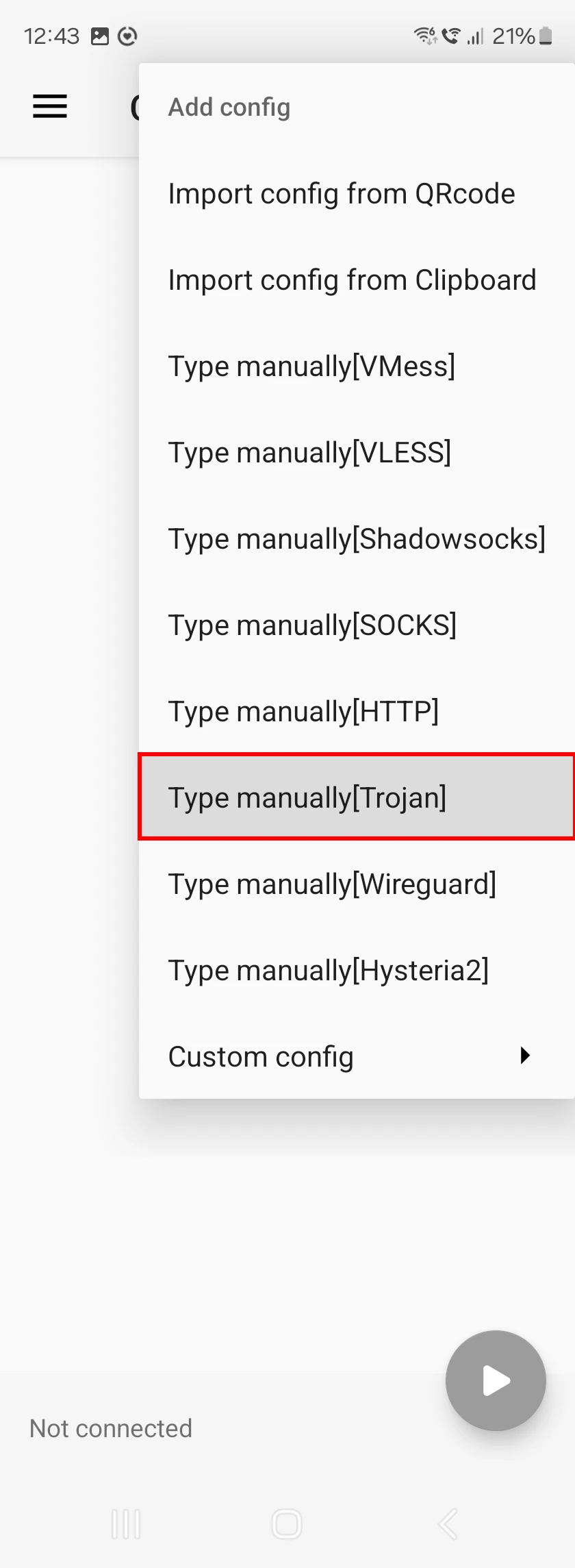 trojan-proxy-android-add-config-options-trojan