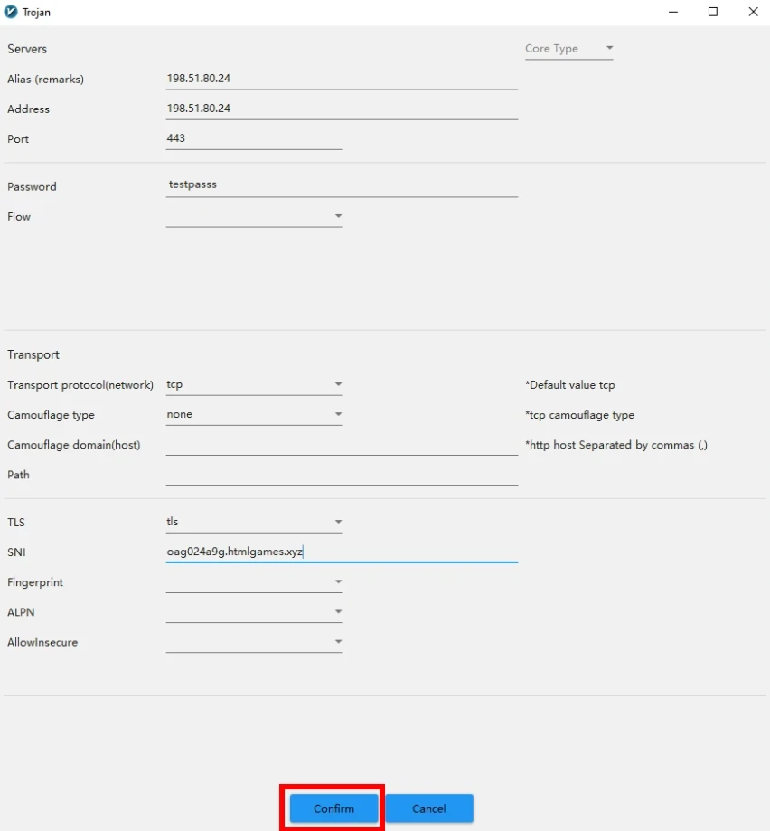 trojan-proxies-windows-add-server